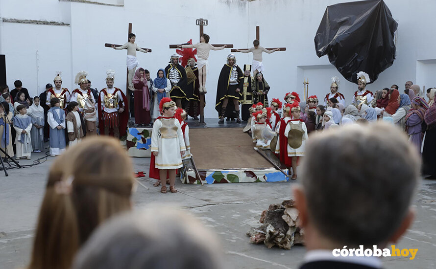 Representación de 'La Pasión' en Cabra FOTO DIPUTACIÓN DE CÓRDOBA