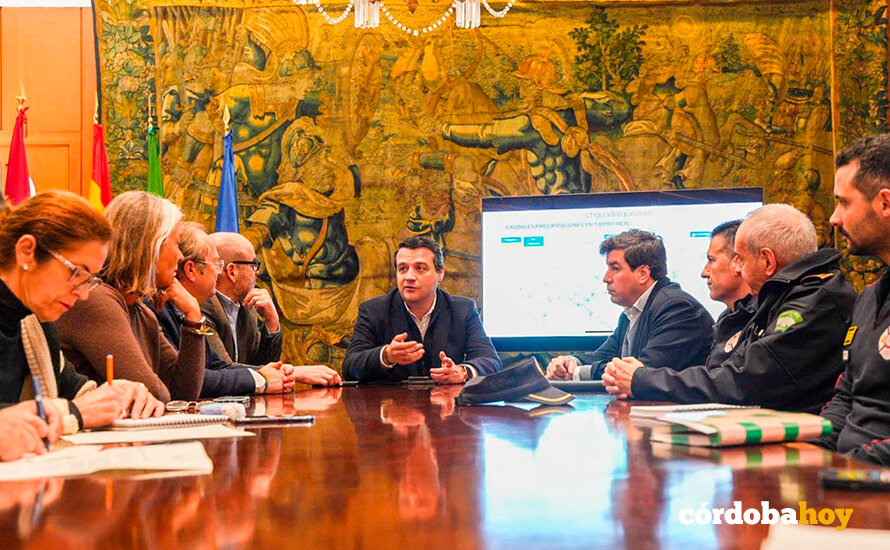 Reunión del Comité de Emergencia Local del Ayuntamiento de Córdoba FOTO RAFA MELLADO SENIOR