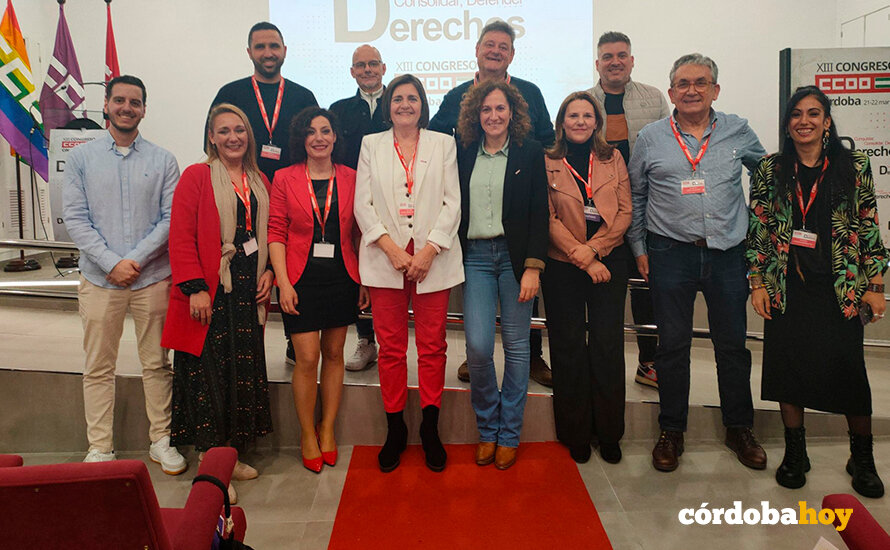 Marina Borrego, elegida secretaria general de CCOO en Córdoba FOTO CCOO