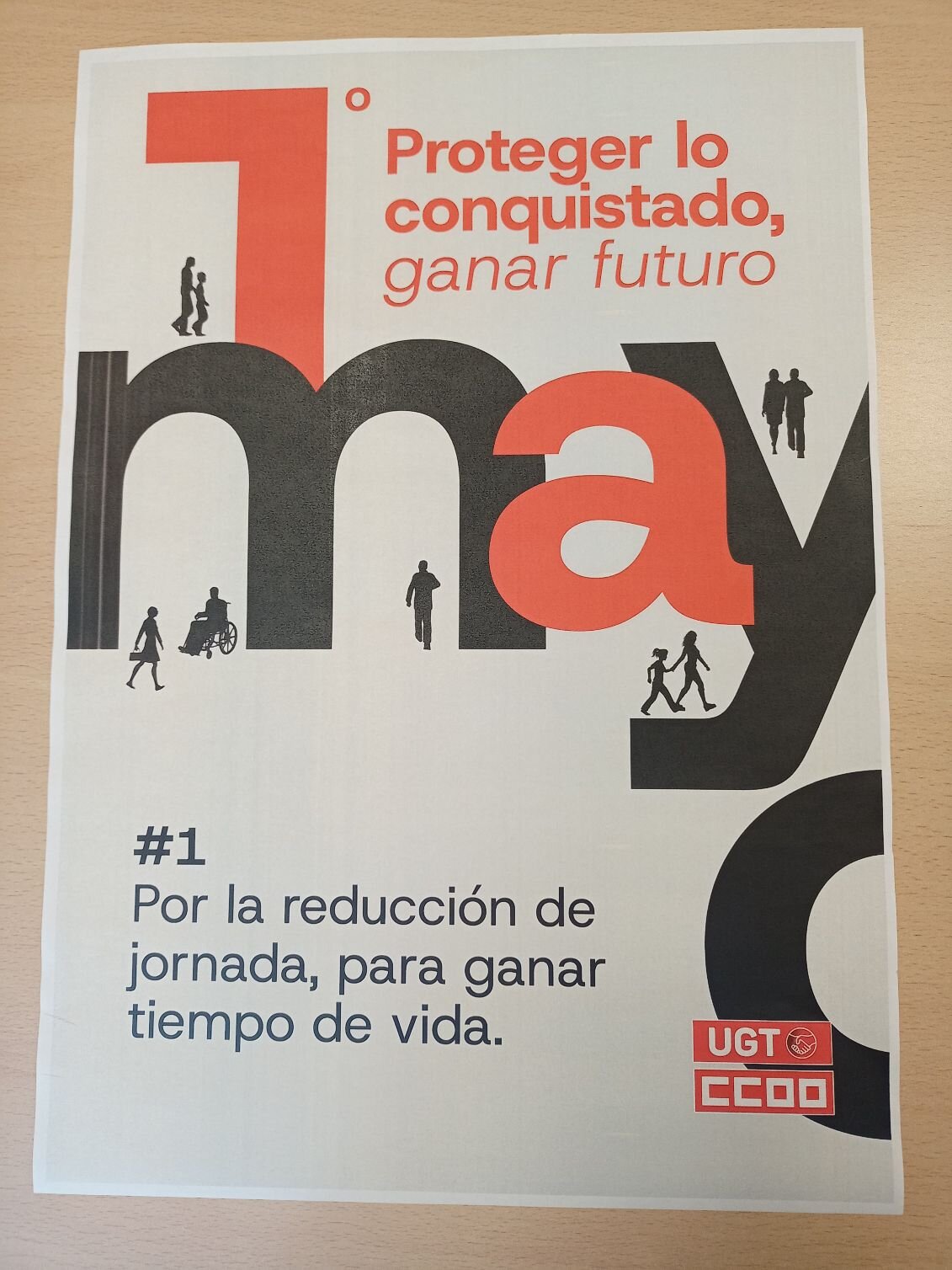 Cartel del Primero de Mayo en Córdoba