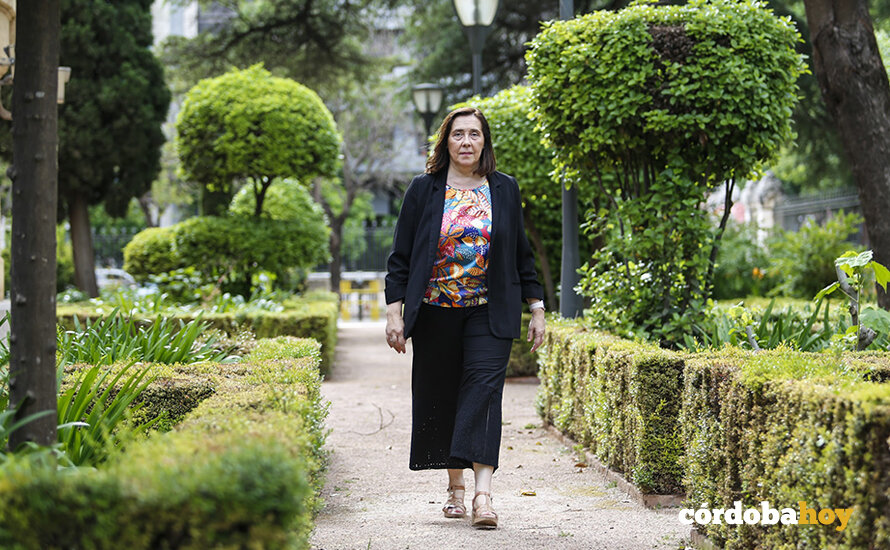 Elena León Rodríguez, posa para Córdoba Hoy