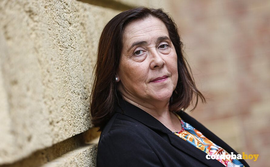 Elena León Rodríguez, posa para Córdoba Hoy