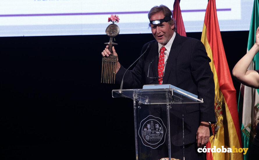 Pregón del Mayo Festivo Cordobés 2025 a cargo del cineasta Gerardo Olivares FOTO AYUNTAMIENTO DE CÓRDOBA