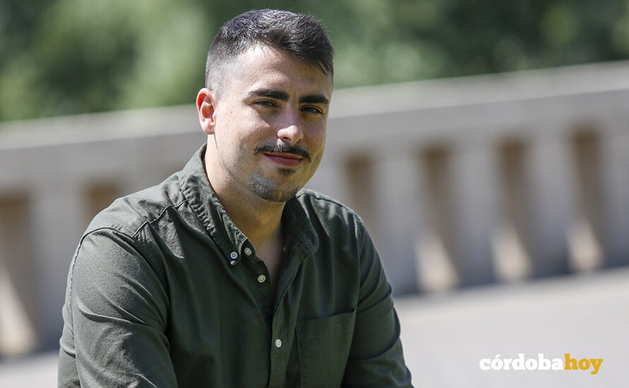 Esteban Díaz Baena posa para Córdoba Hoy