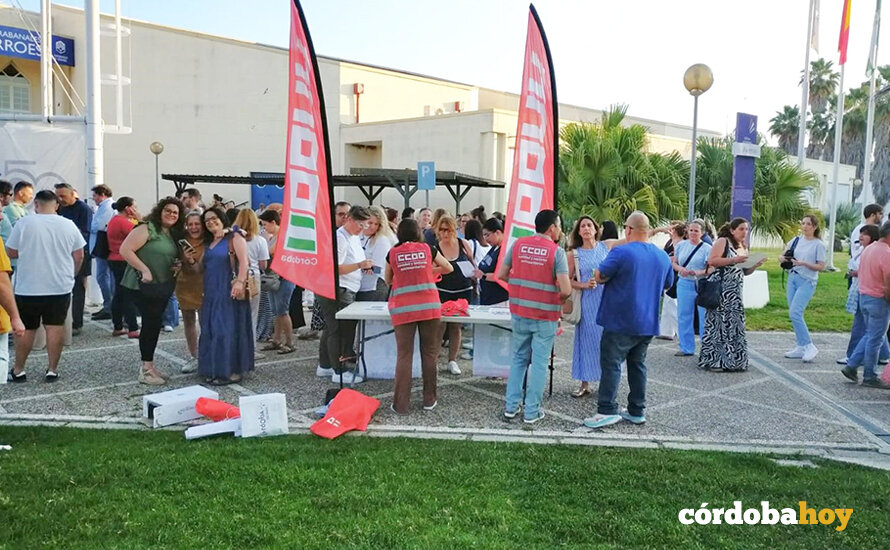 Asesoramiento y orientación de CCOO en las oposiciones al SAS en Córdoba FOTO CCOO