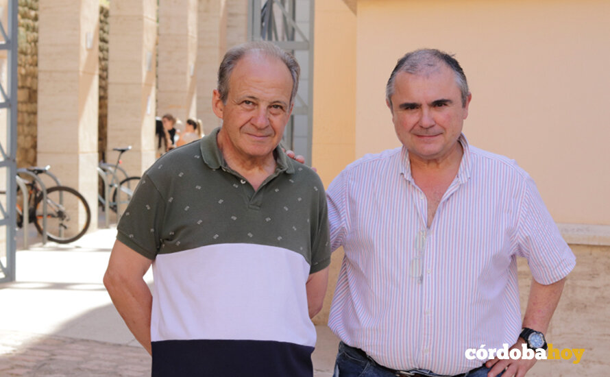 Tomás López (izquierda) y Antonio Menor, dos de los investigadores que han participado en el estudio FOTO UCO