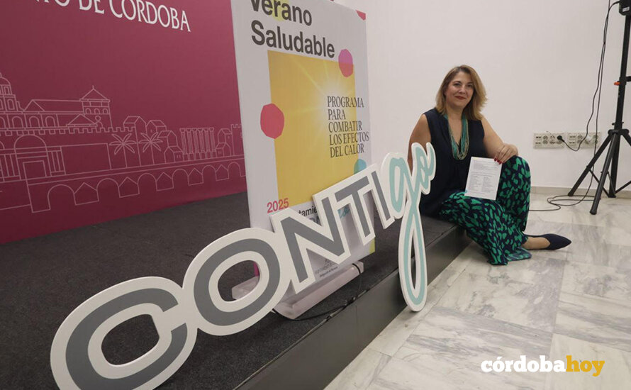 Eva Contador presenta la campaña Verano Saludable pensada para los mayores FOTO RAFA MELLADO SENIOR
