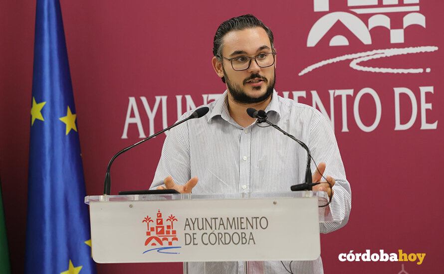 Iván Fernñandez, coportavoz de Hacemos Córdoba en el Ayuntamiento de Córdoba FOTO HACEMOS CÓRDOBA