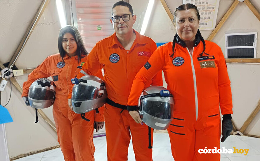 Alba Vásquez, Julio Rezende y Mariló Torres en la misión de Brasil FOTO MARILÓ TORRES