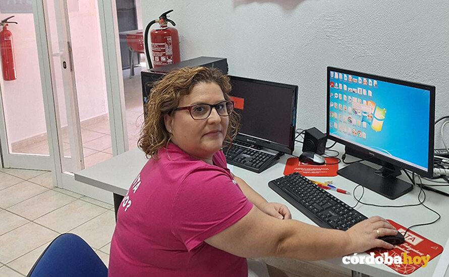 Maripaz Cruz, delegada de CTA en el comité de empresa de Atende