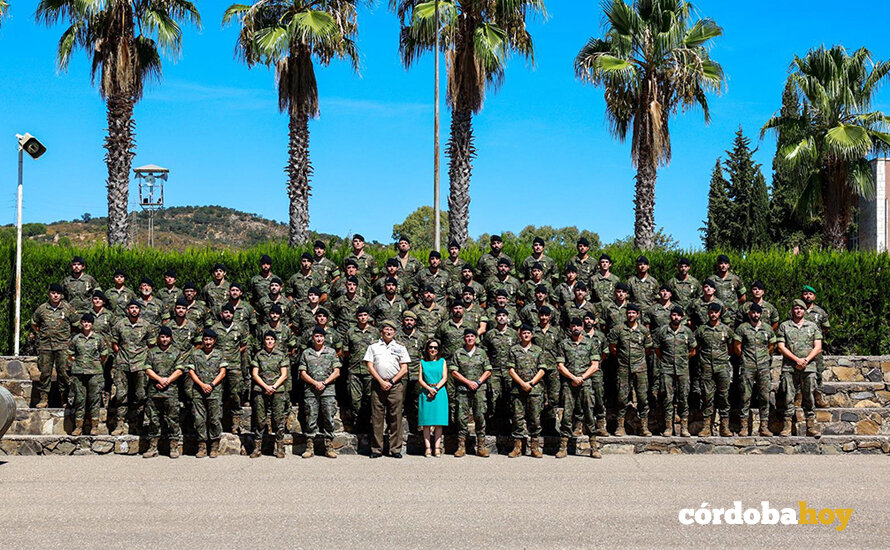 Margarita Robles visita la Brigada 'Guzmán el Bueno' X y preside la entrega de condecoraciones a los participantes en la Operación 'Libre Hidalgo' en Líbano y en la Operación 'Dana 2024' FOTO RUBÉN SOMONTE/MDE