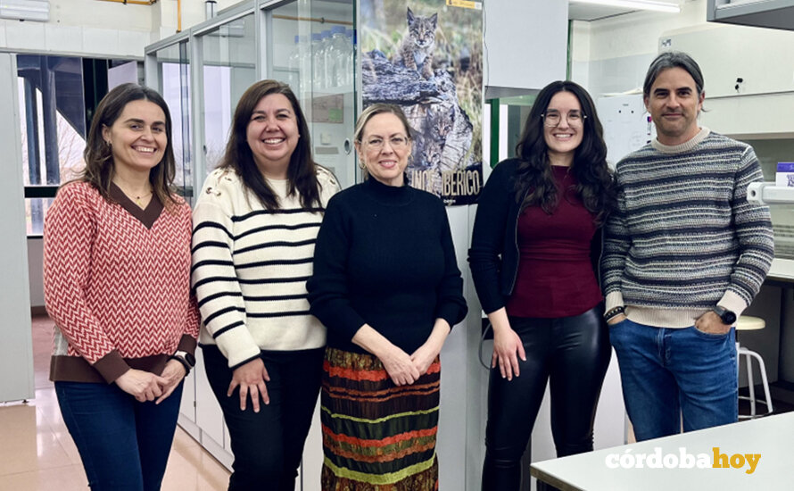 El equipo de la UCO que trabaja en el proyecto FOTO UNIVERSIDAD DE CÓRDOBA