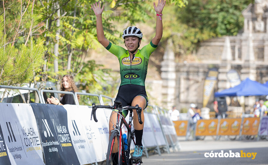 La aguilarense Carmen Martín, ganadora de la XL Subida a la Reina de Málaga FOTO DEPORINTER