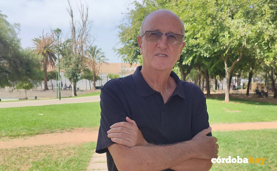Antonio de la Rosa, presidente de la Asociación Vecinal Guadalquivir