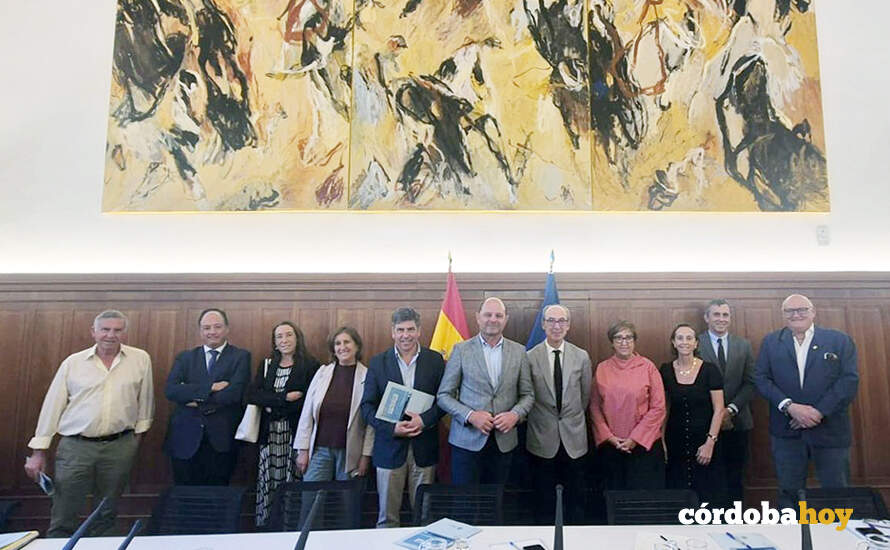 Encuentro entre el marco de Montilla-Moriles con responsables del Ministerio de Agricultura FOTO CAMPIÑA SUR