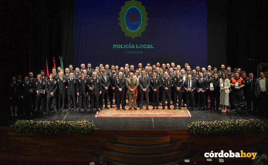 Celebración de San Rafael, Patrón de la Policía Local de Córdoba FOTO RETRATOS CDB