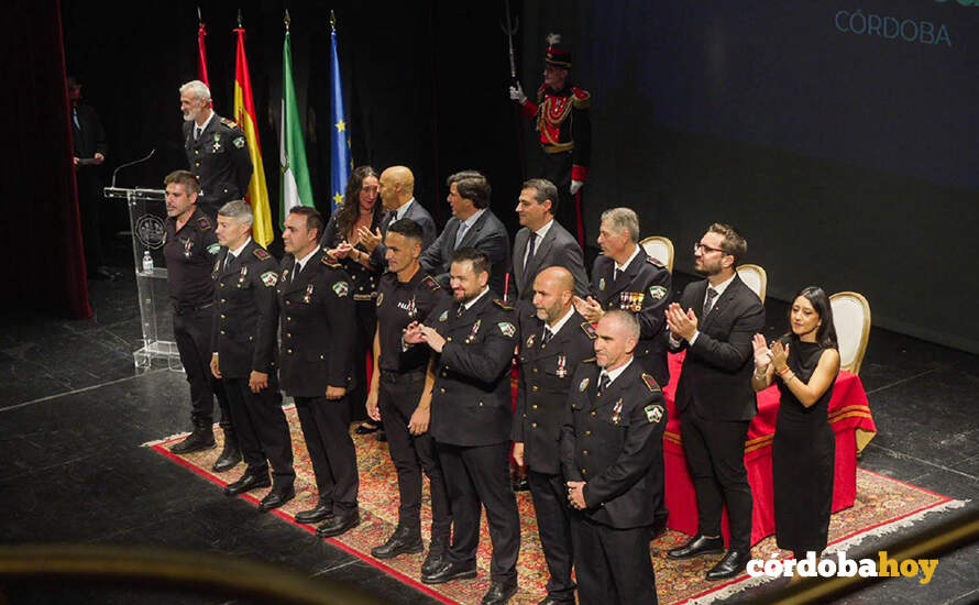 Celebración de San Rafael, Patrón de la Policía Local de Córdoba FOTO RETRATOS CDB