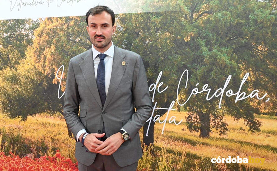 Isaac Reyes, alcalde de Villanueva de Córdoba FOTO ESVERDE COMUNICACIÓN