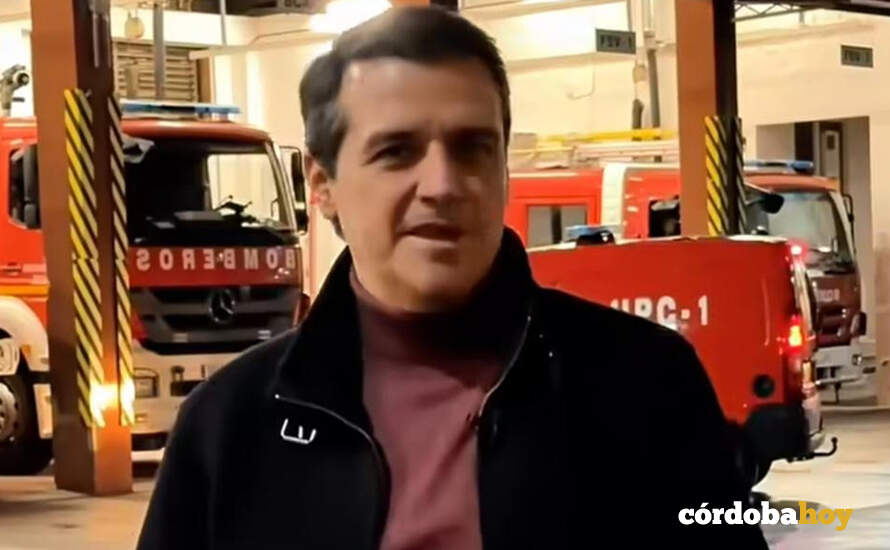 José María Bellido, en una captura de pantalla de su intervención ayer en Instagram