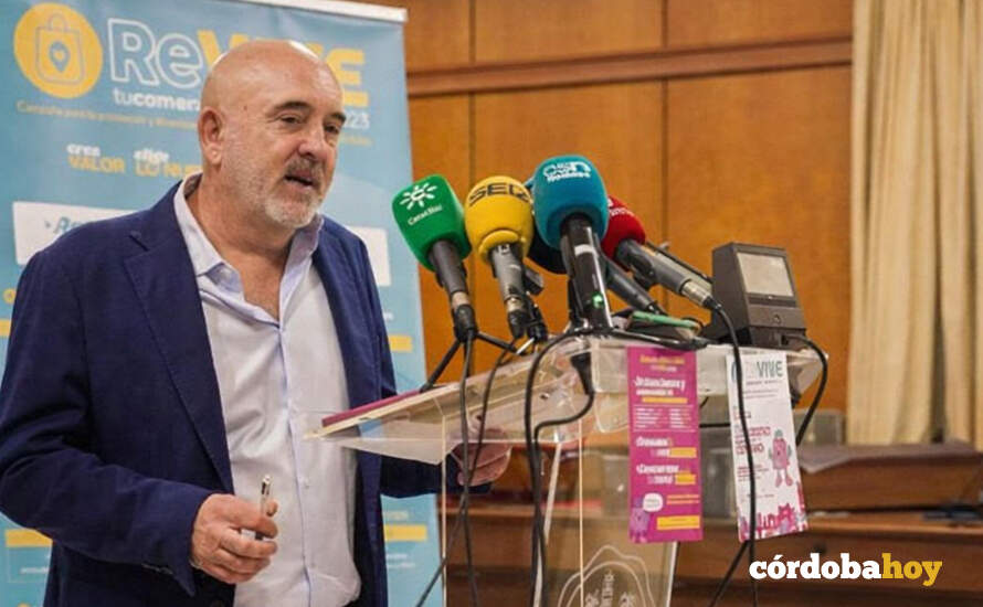 Rafael Bados, presidente de la Federación Comercio Córdoba