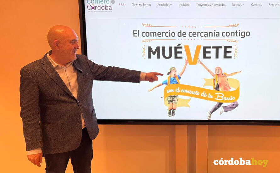 Rafael Bados, presidente de la Federación Comercio Córdoba