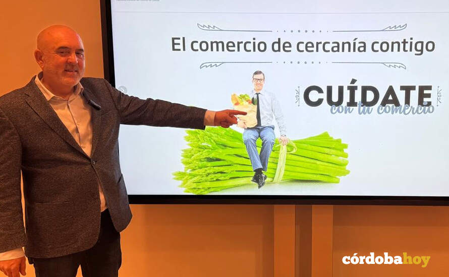Rafael Bados, presidente de la Federación Comercio Córdoba