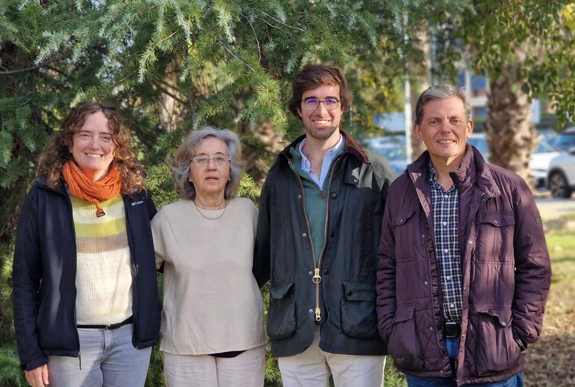 Equipo de investigadores andaluces que han creado una plataforma inteligente que estima el riego diario y ahorra agua FOTO JUNTA DE ANDALUCÍA