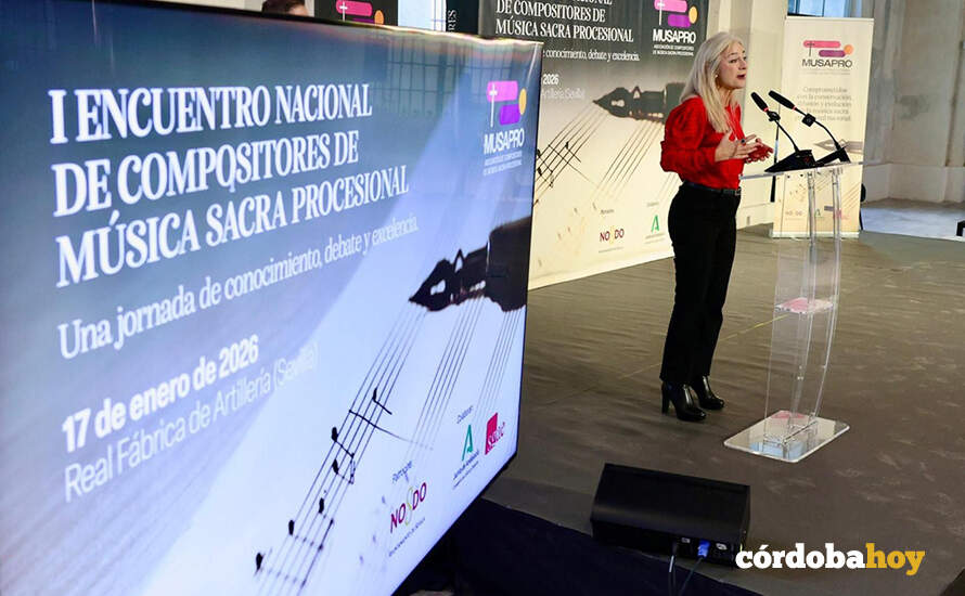 La consejera de Cultura Patricia Del Pozo FOTO JUNTA DE ANDALUCÍA