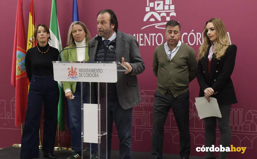 Daniel García-Ibarrola en el balance esta mañana de las incidencias por las borrascas FOTO RAFA MELLADO SENIOR