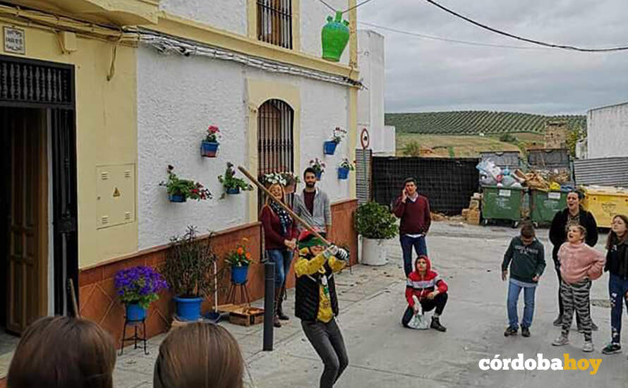 Domingo de Piñata en Guadalcázar  FOTO AYUNTAMIENTO DE GUADALCÁZAR