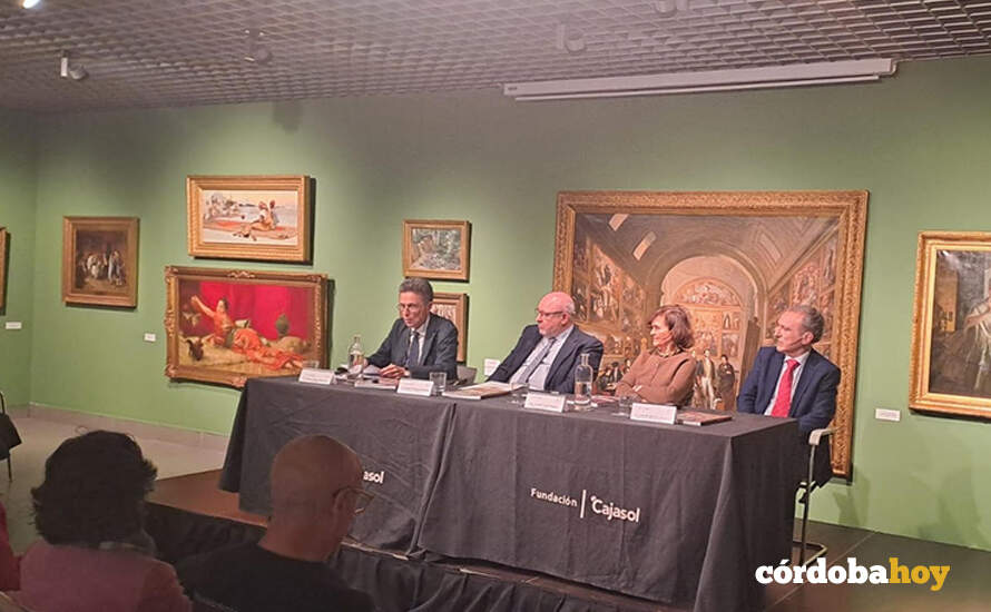 Presentación del monográfico de Ánfora Nova dedicado a Federico Mayor Zaragoza en la Fundación Cajasol FOTO ÁNFORA NOVA