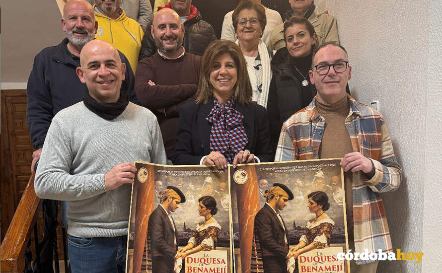 Presentación del cartel de 'La Duquesa de Benamejí' 2026 FOTO AYUNTAMIENTO DE BENAMEJÍ