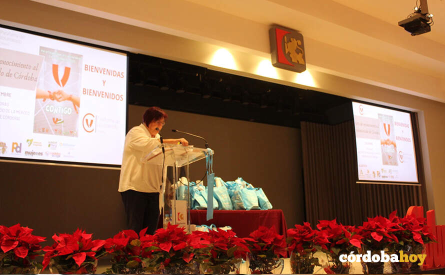 Pilar Pineda, presidenta de la Plataforma del Voluntariado de Córdoba