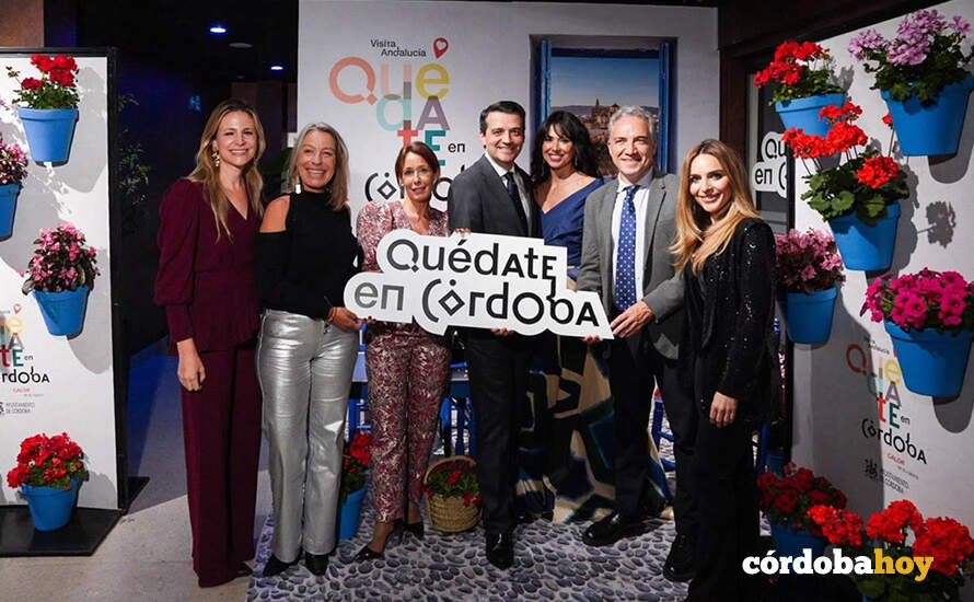 Presentación en Madrid de la campaña 'Quédate en Córdoba' FOTO AYUNTAMIENTO DE CÓRDOBA
