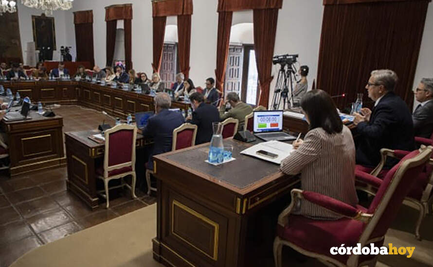 Pleno extraordinario de hoy sobre los Presupuestos provinciales de 2026 FOTO DIPUTACIÓN DE CÓRDOBA