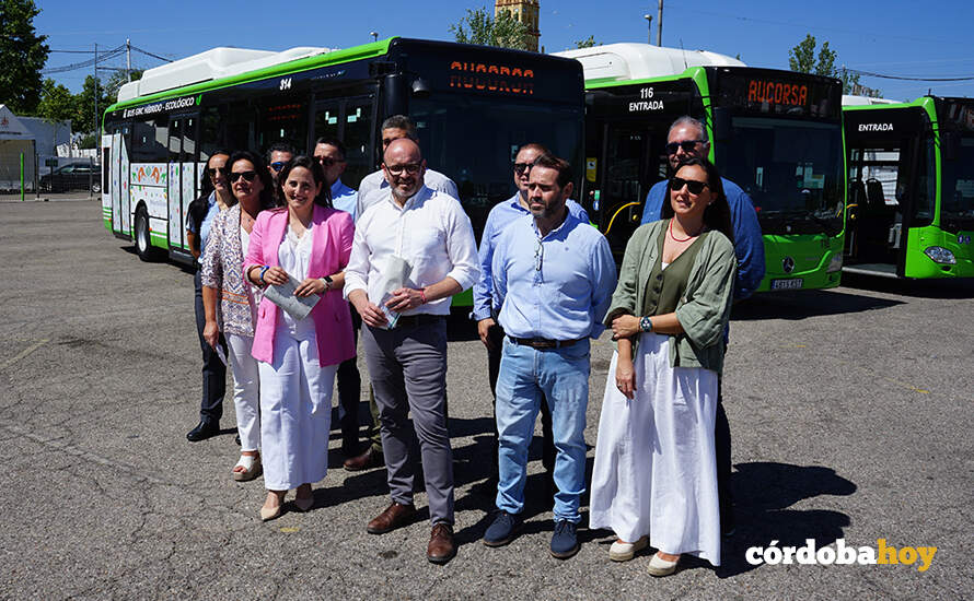 Presentación del servicio de transporte público para la Feria de Córdoba 2026 FOTO YOLANDA PEDROSA